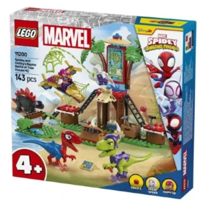 LEGO Spidey со диносауруси – куќичка на дрво 4+