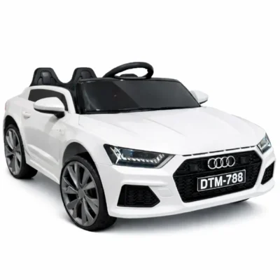 Детски автомобил со MP3 – Audi Sport White 12V