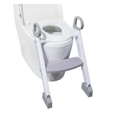 Детско седиште за WC со скала FreeON, преклопливо – слика 2