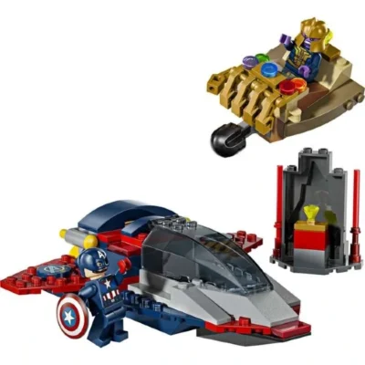 LEGO Marvel сет со Quinjet 76319, 107 делови – слика 2
