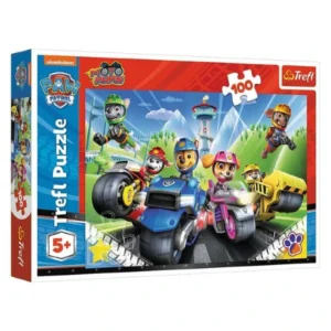 Paw Patrol сложувалка 100 делови Trefl Moto Pups