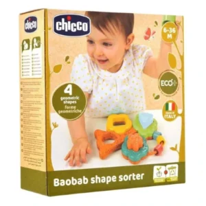 Сортер со форми за бебиња Chicco Baobab ECO+ – слика 2