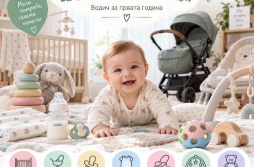 Што е потребно за бебе – креветче, количка, шишиња, цуцли и играчки