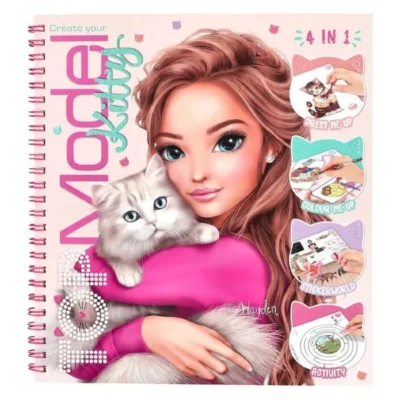 Креативна книга со налепници TOPModel Kitty, 92 стр. – слика 2