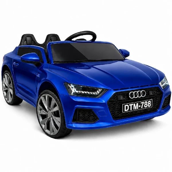 Детски автомобил со MP3 – Audi Sport White 12V – слика 3