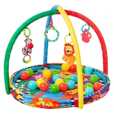 Бебешка гимнастика со топчиња Playgro 5во1 – слика 2
