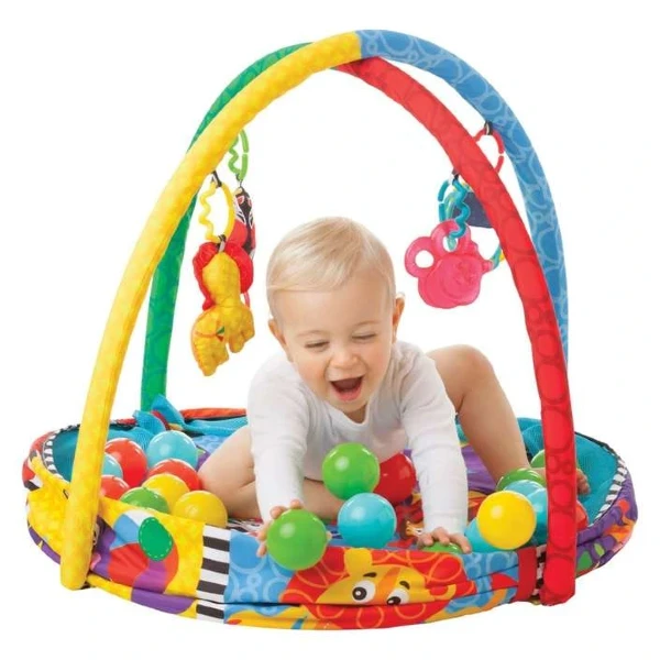 Бебешка гимнастика со топчиња Playgro 5во1 – слика 4