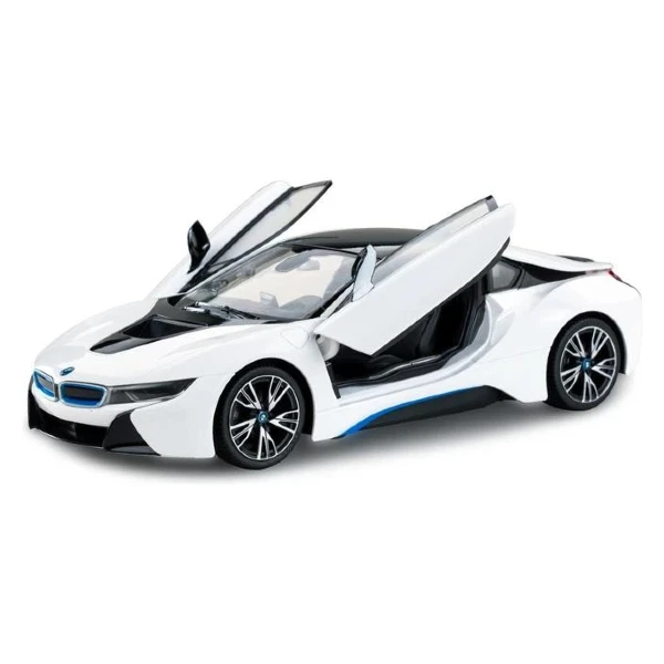BMW на далечинско Rastar i8 1:14 со врати – слика 3