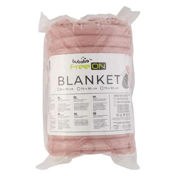 Двострано ќебе за дете Bubaba Cuddle Binky 70x90 – слика 2