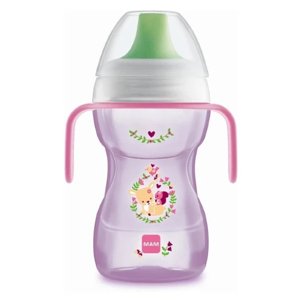 Чашка со тврд додаток MAM Fun To Drink 270 мл – слика 3