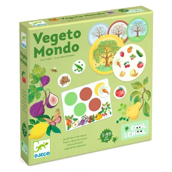 Лото игра за годишни времиња Djeco Vegeto Mondo