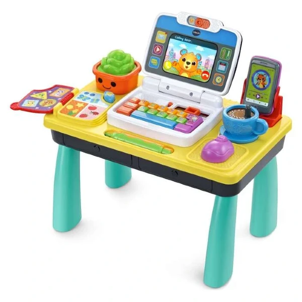Едукативна канцеларија за деца VTech со лаптоп – слика 2