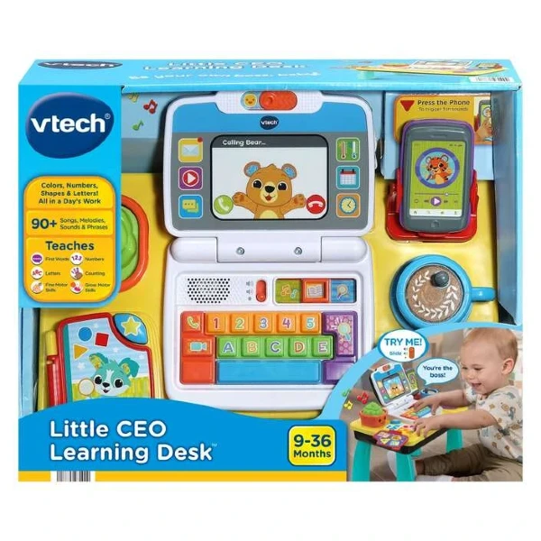 Едукативна канцеларија за деца VTech со лаптоп – слика 3