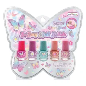 Детски лакови на водена база Hot Focus 5 бои