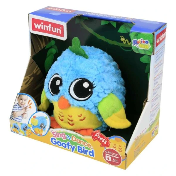 Интерактивна играчка што танцува WinFun Goofy Bird – слика 2