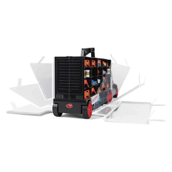 Камион гаража за колички Dickie 62 cm со 8 возила – слика 4