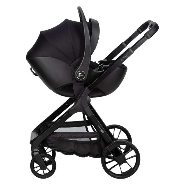 kolichka 4 vo 1 so ISOFIX FreeON EON zelena so korpa sportsko sedishte avtosedishte i rotirachka baza