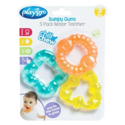 Ладни глодалки за бебиња Playgro Bumpy Gums 3 пар.