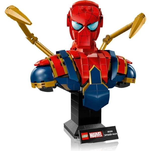 LEGO биста Iron Spider-Man 76326 со 379 делови – слика 3