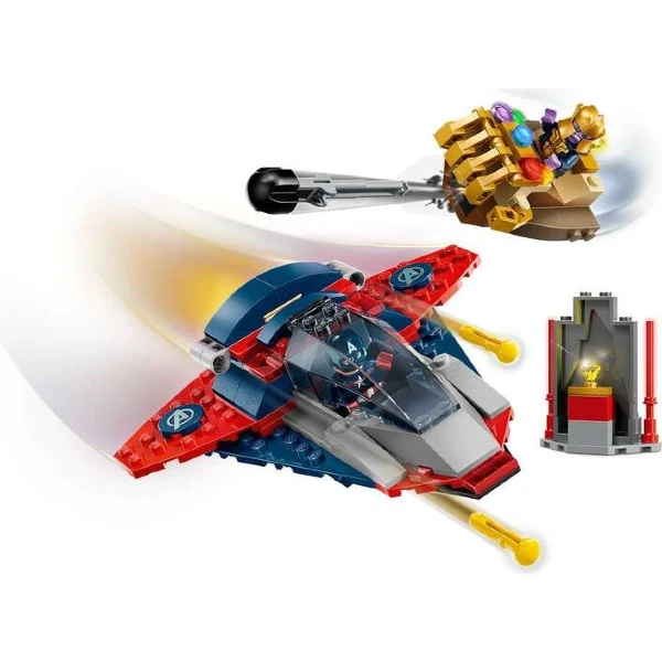LEGO Marvel сет со Quinjet 76319, 107 делови – слика 3