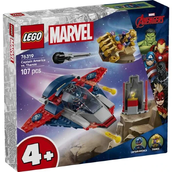 LEGO Marvel сет со Quinjet 76319, 107 делови