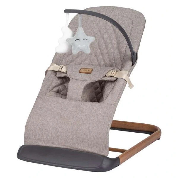 Лежалка за бебе до 9 kg FreeON Serene сива – слика 4