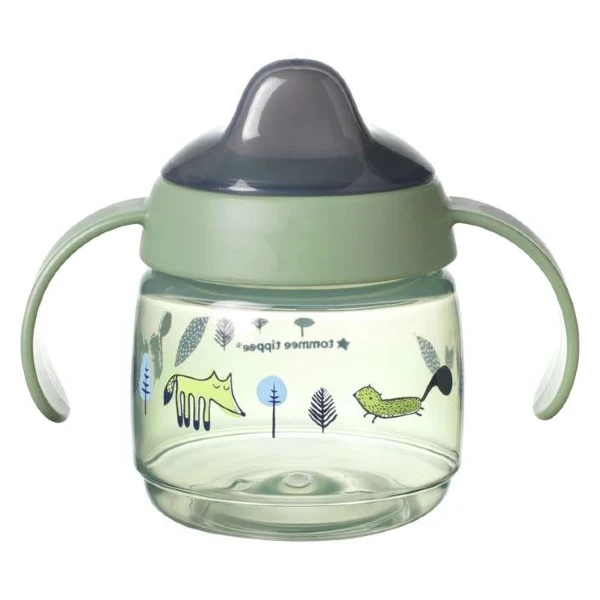 Чашка со мек клун Tommee Tippee 190 ml 4м+ – слика 2