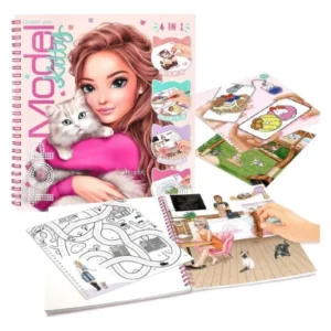 Креативна книга со налепници TOPModel Kitty, 92 стр.