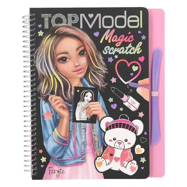 Книга за гребење за деца TOPModel Magic Scratch – слика 3