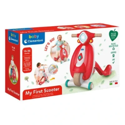 Туркалка мотор за деца Clementoni My First Scooter – слика 2