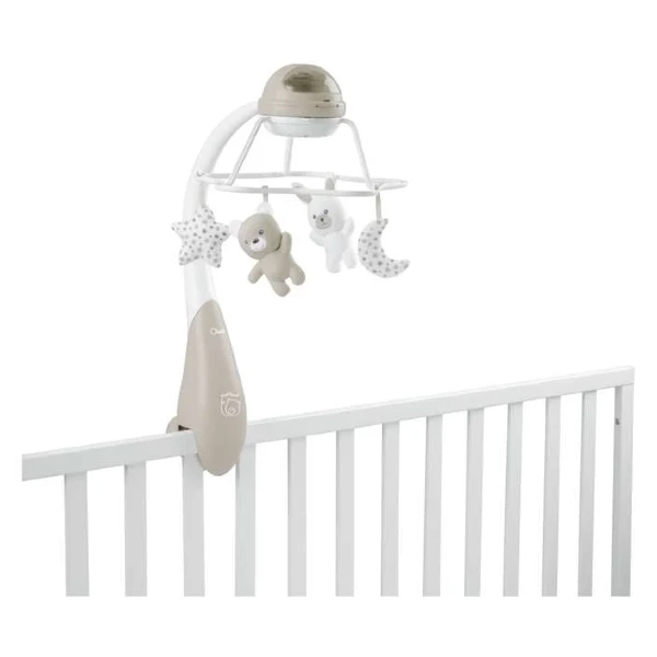 Вртелешка со проектор за бебе Chicco Rainbow 3во1 – слика 2