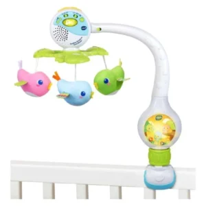 Вртелешка за бебешко креветче VTech Birdie Travel