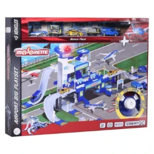Аеродром играчка со возила Majorette Creatix – слика 2