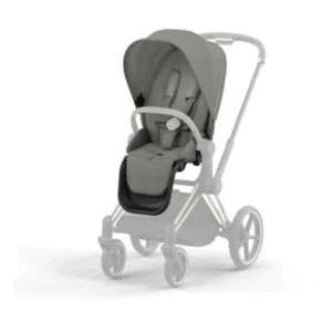 Sedishte za kolichka Cybex Priam Seat Pack vo siva boja