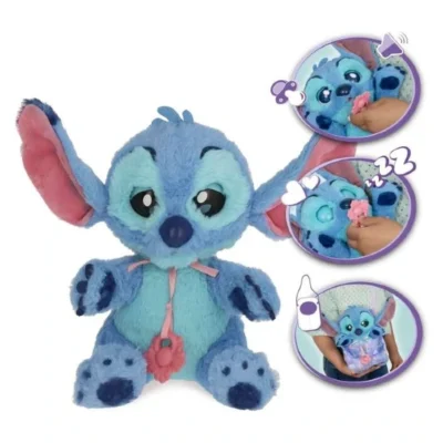 Интерактивен плиш Stitch Baby Paws со звуци – слика 2