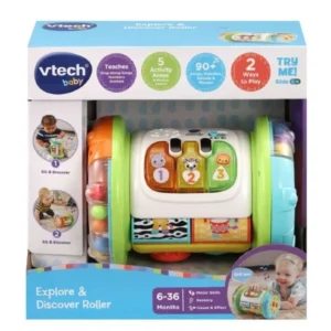 Интерактивен валјак за бебе VTech 6–36 месеци