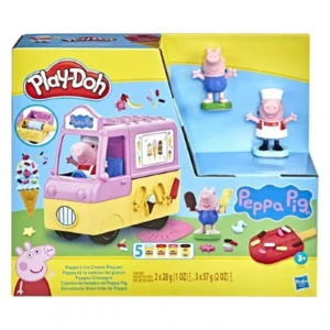 Камион за сладолед Пепа Пиг Play-Doh со 5 бои
