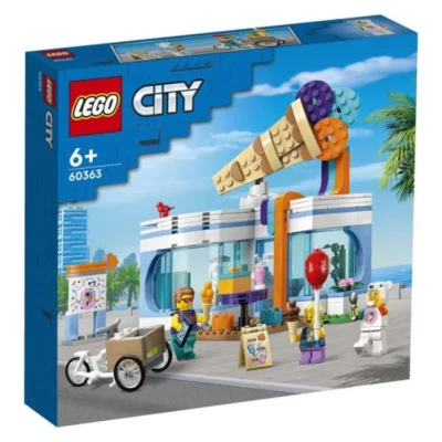 LEGO City 60363 salon za sladoled so tovaren velosiped