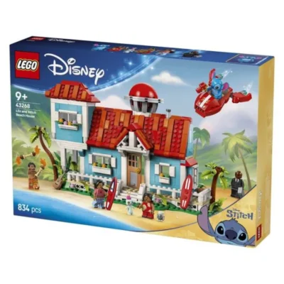 LEGO Disney 43268 kukjata na plazha na Lilo i Stich
