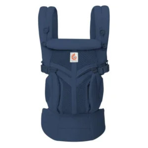 Mrezhest kengur za bebe Ergobaby Omni Classic Mesh, temno sin (Midnight Blue), pogled od napred