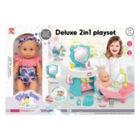 RL bebe so mijalnik – RL bebe so mijalnik i kada, svetla i muzika, 35 sm