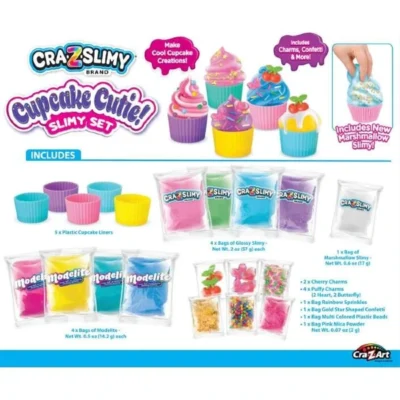 Сет за слајм Cra-Z-Slimy Cupcake Cutie 6+ – слика 2