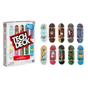 Tech Deck фингерборд 10 парчиња DLX Pro Pack – слика 2