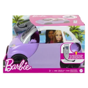 Автомобил за кукли Barbie со станица за полнење — главен приказ на моделот