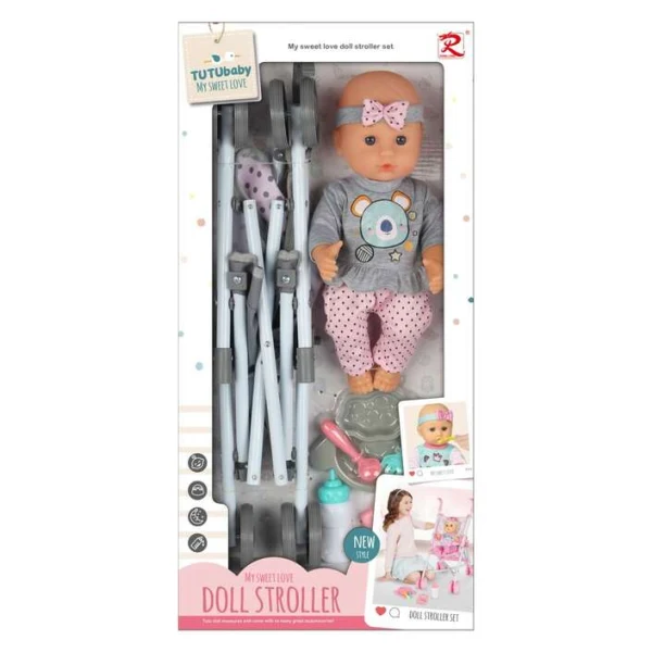 bebe so kolichka za kukli – pogled 2