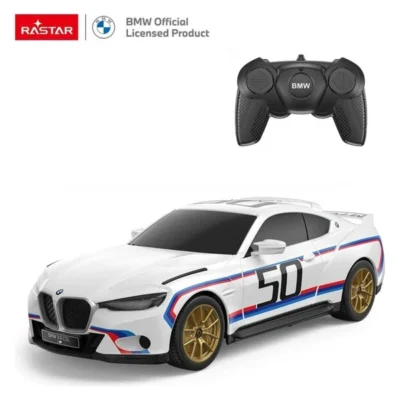 BMW 3.0 CSL na dalechinsko – BMW 3.0 CSL na dalechinsko Rastar 1:24, bel