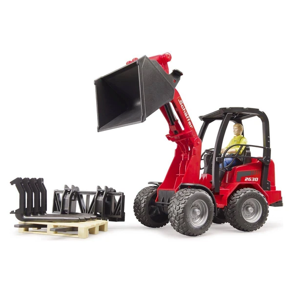 Натоварувач Bruder Schäffer – возило или сет со фигура – дополнителен приказ 2