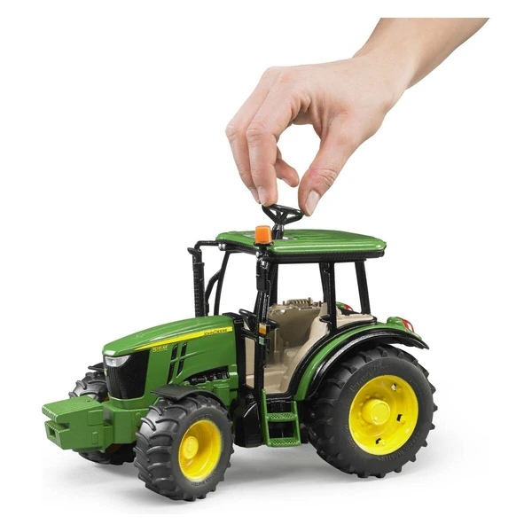 Трактор Bruder John Deere, 1:16, со подвижен покрив – дополнителен приказ 3