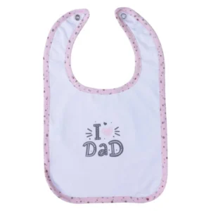 Лигавче Bubaba со натпис I love mom или I love dad – I love dad