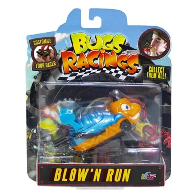 Тркач Bugs Racings Blow N Run – сино-портокалов модел – Сино-портокалов тркач